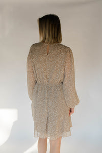 Cappuccino Dotted Dress